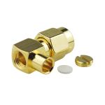 SMA Cable Connector Right Angle (Plug, Male,50Ω) RG-402